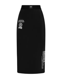 DGVIB3 SPANDEX JERSEY PENCIL SKIRT