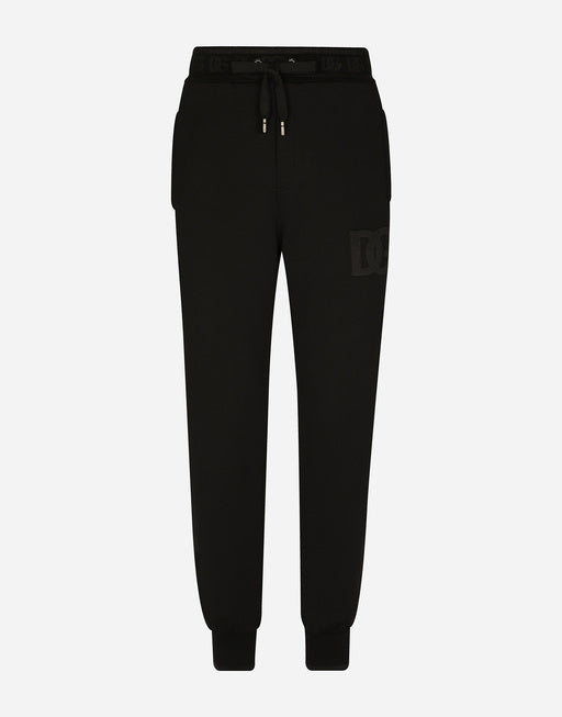 JOGGING PANTS WITH DG MONOGRAM AND DG EMBROIDERY