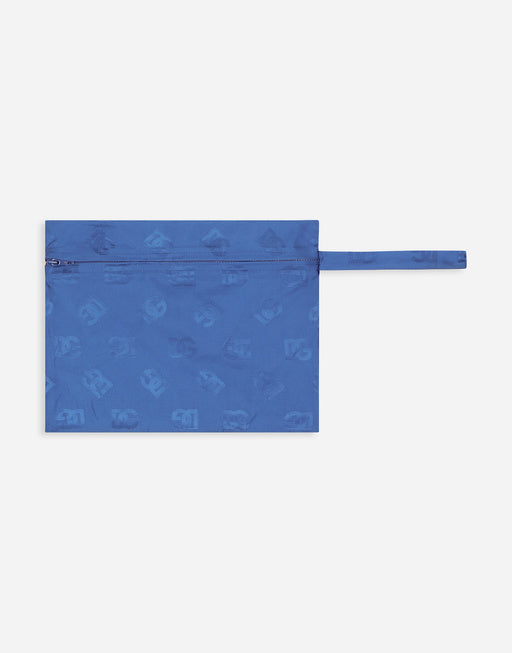 SHORT JACQUARD SWIM TRUNKS WITH DG MONOGRAM