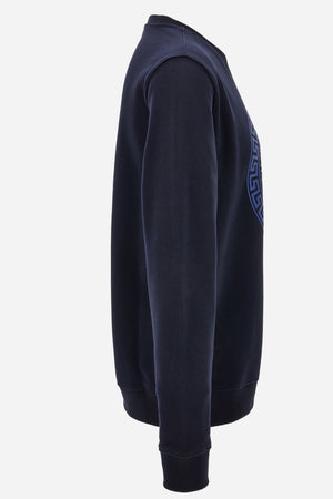 Sweatshirt In Non-Brushed Sweatshirt Fabric + Thickened Versace Greek Medusa Print