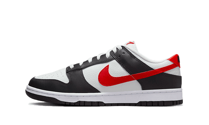 Nike Dunk Low Black White Red