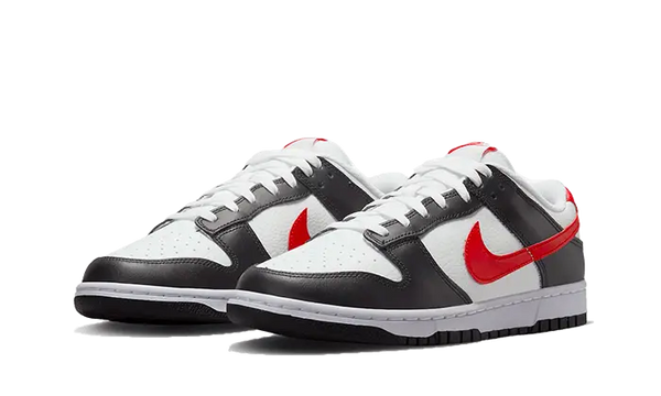 Nike Dunk Low Black White Red