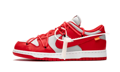 Dunk Low Off-White Rouge Université