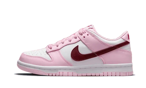 Nike Dunk Low Pink Red White - CW1590-601