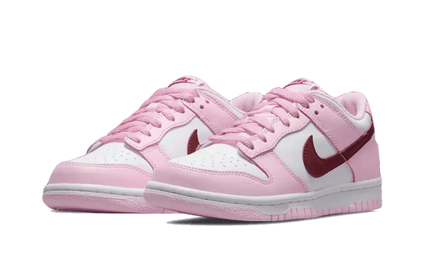 Nike Dunk Low Pink Red White - CW1590-601