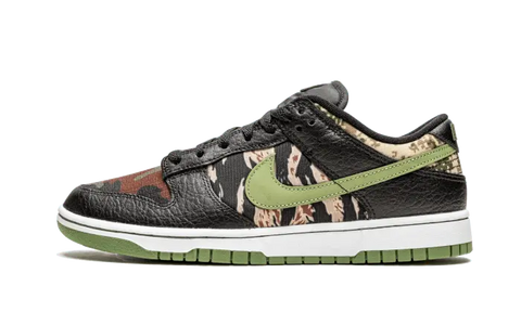 Dunk Low SE Black Multi-Camo (Crazy Camo)