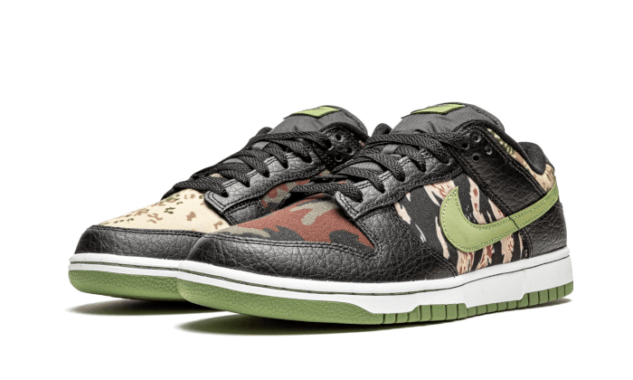 Nike Dunk Low SE Black Multi-Camo (Crazy Camo) - DH0957-001