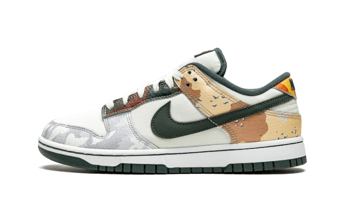 Nike Dunk Low SE Sail Multi-Camo - DH0957-100