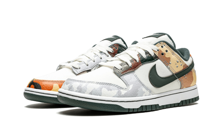 Nike Dunk Low SE Sail Multi-Camo - DH0957-100Nike Dunk Low SE Sail Multi-Camo - DH0957-100