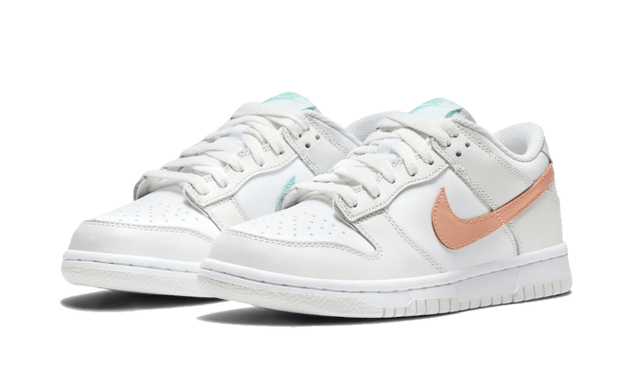 Nike Dunk Low White Bone Peach Aqua - CW1590-101