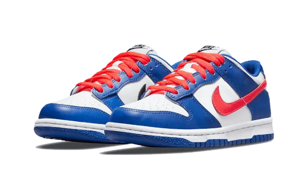 Nike Dunk Low White Royal Red - CW1590-104