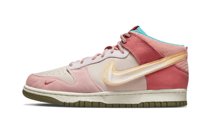 Nike Dunk Mid Social Status Free Lunch Strawberry Milk - DJ1173-600