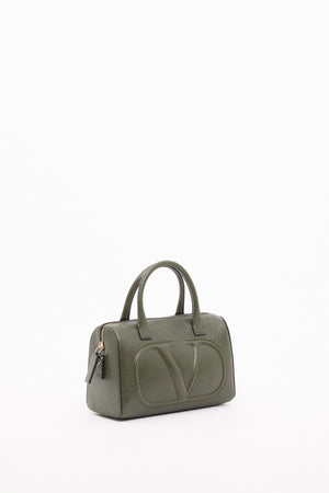 BORSA A MANO VLOGO WALK  IN NAPPA