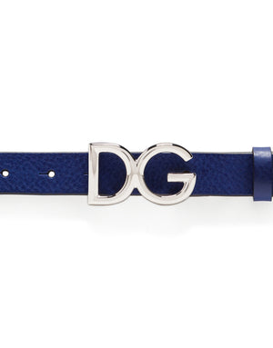 TUMBLED LEATHER BELT