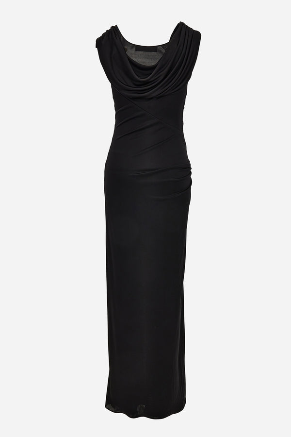 Gown In Responsible Vicose Liquid Jersey