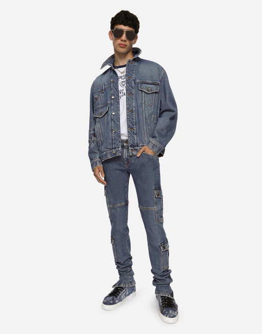PATCHWORK DENIM JACKET