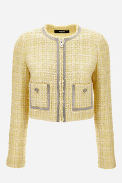 Evening Jacket In Cotton Mix Tweed