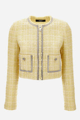 Evening Jacket In Cotton Mix Tweed