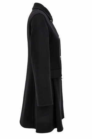 Coat/Peacoat/Caban/Cape In Responsible Double Splittable Wool Cashemere
