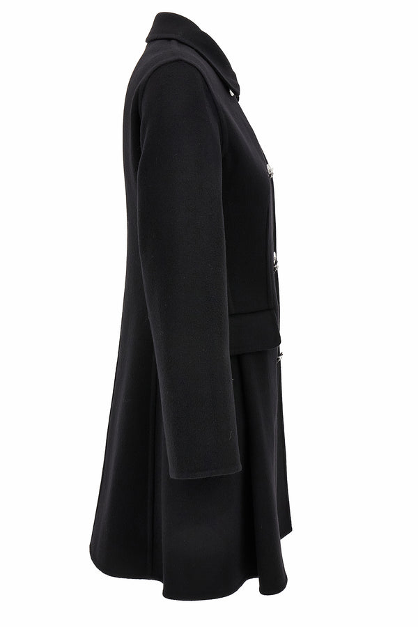 Coat/Peacoat/Caban/Cape In Responsible Double Splittable Wool Cashemere