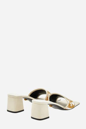 Theia Mule In Fabric-Calf Leather