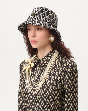 Cappello Bucket Toute La V In Lana 