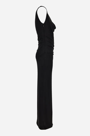 Gown In Responsible Vicose Liquid Jersey