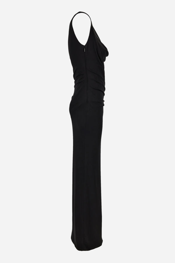 Gown In Responsible Vicose Liquid Jersey