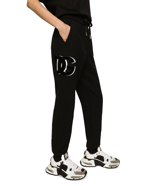 JOGGING PANTS WITH DG LOGO PATCH