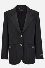 Informal Jacket In Stretch Wool Fabric