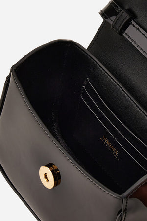 La Medusa Mini Top Handle In Patent Leather