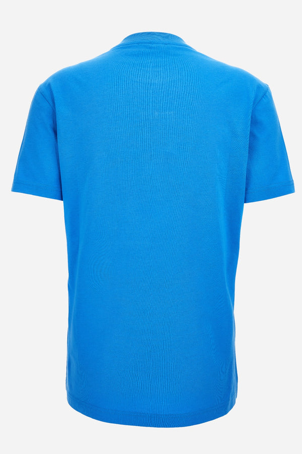 T-Shirt In Responsible Cotton Jersey+Medusa Greca Versace Printed