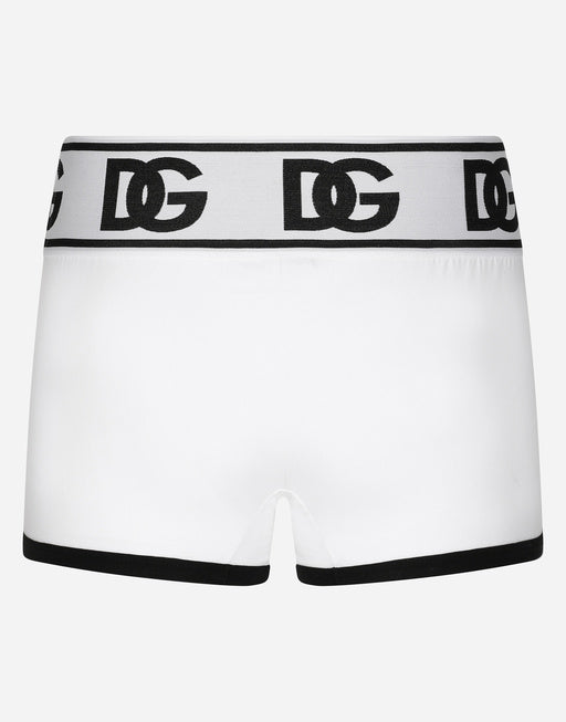 TWO-WAY STRETCH JERSEY BOXERS WITH DG LOGO