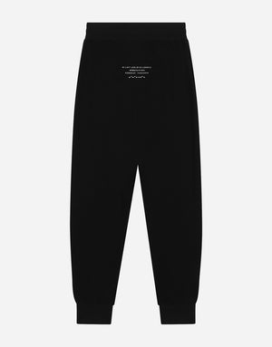 JERSEY JOGGING PANTS WITH DGVIB3 DETAIL