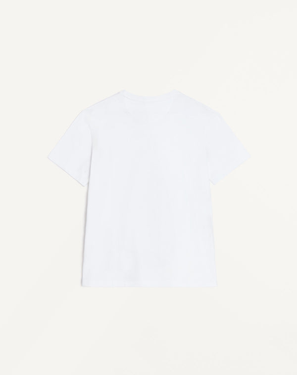 T-Shirt In Cotone Con Stampa Vltn 
