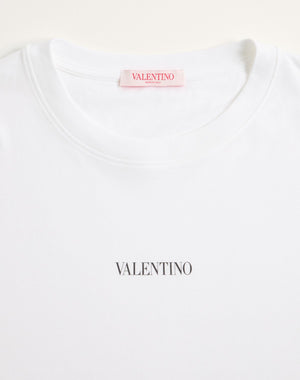 T-Shirt Con Stampa Valentino