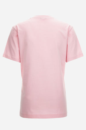 T-Shirt In Jersey Fabric With Medusa Lamina Print