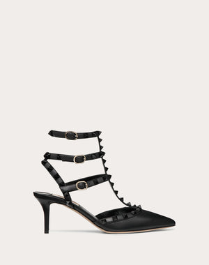Décolleté Rockstud Con Cinturini E Borchie In Tono 65Mm