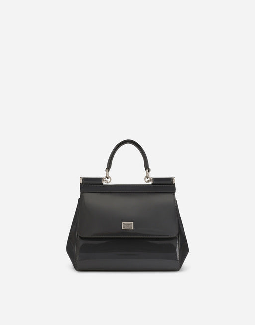 SMALL SICILY HANDBAG IN POLISHED CALFSKIN
