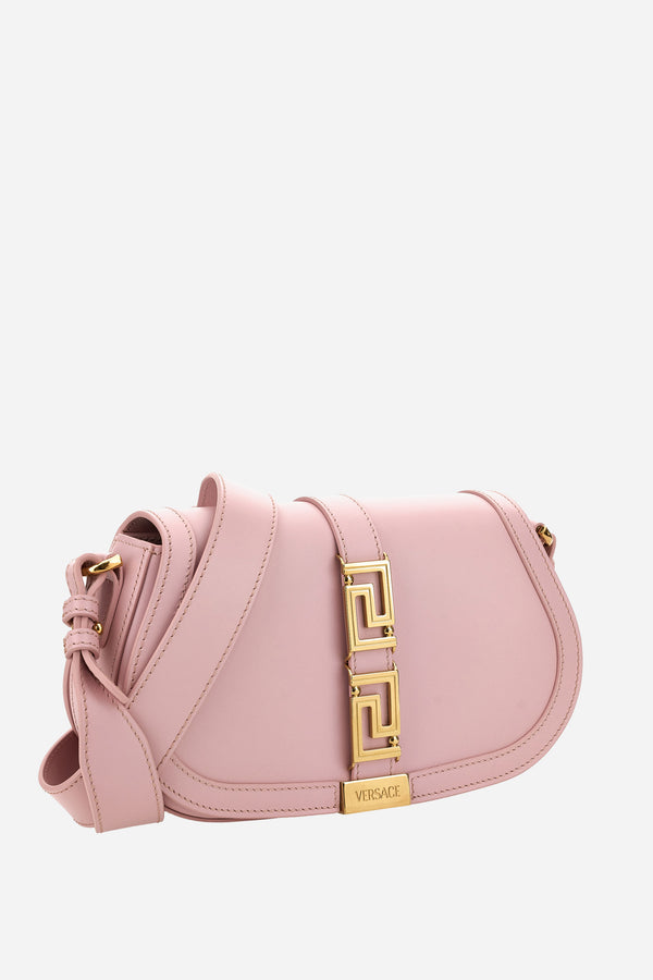 Greca Goddess Medium Shoulder In Calf Leather