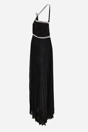 Gown In Techno Georgette