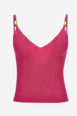 Knit Top In Viscose Stretch