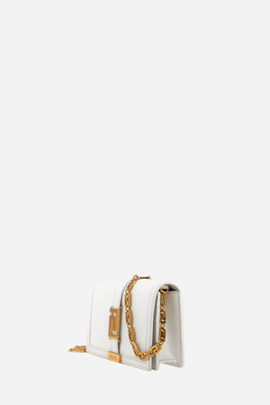 Greca Goddess Wallet On Chain In Calf Leather