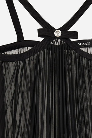 Cocktail Dress In Techno Georgette