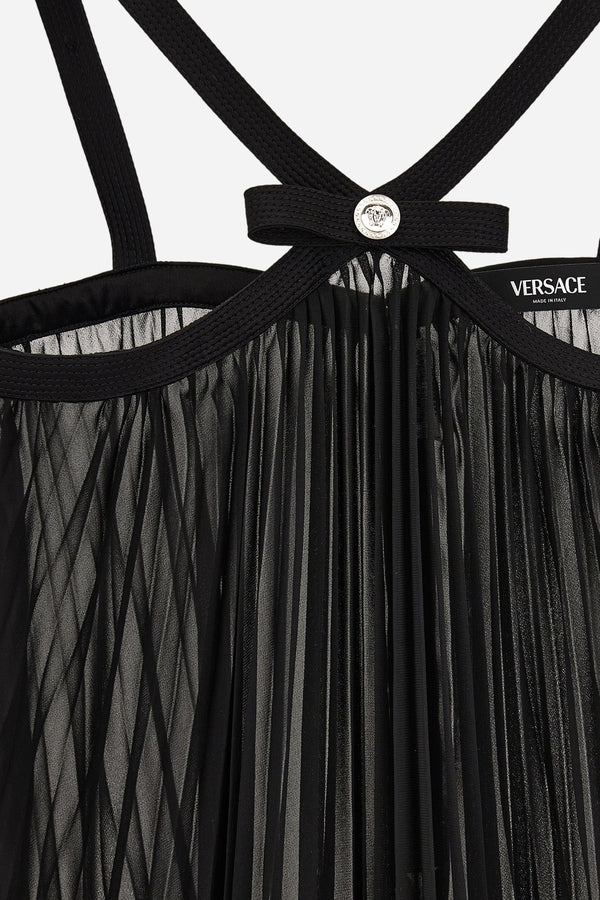Cocktail Dress In Techno Georgette