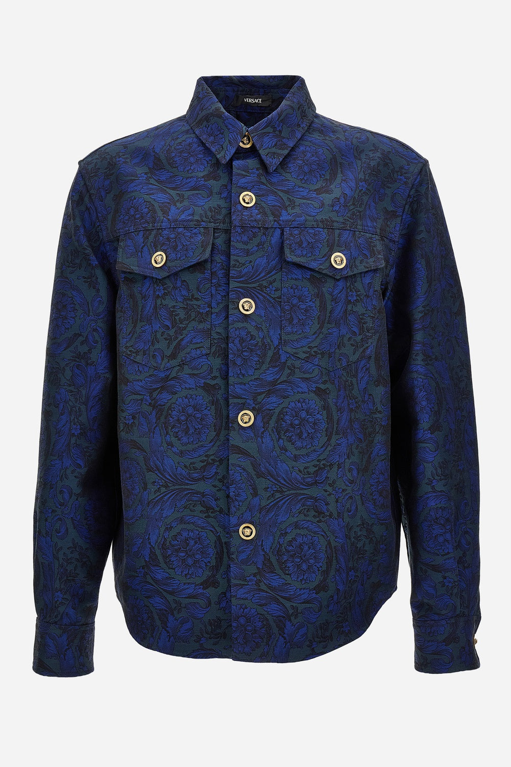 Informal Shirt In Barocco Jacquard Fabric