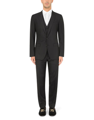 WOOL AND SILK MARTINI-FIT SUIT