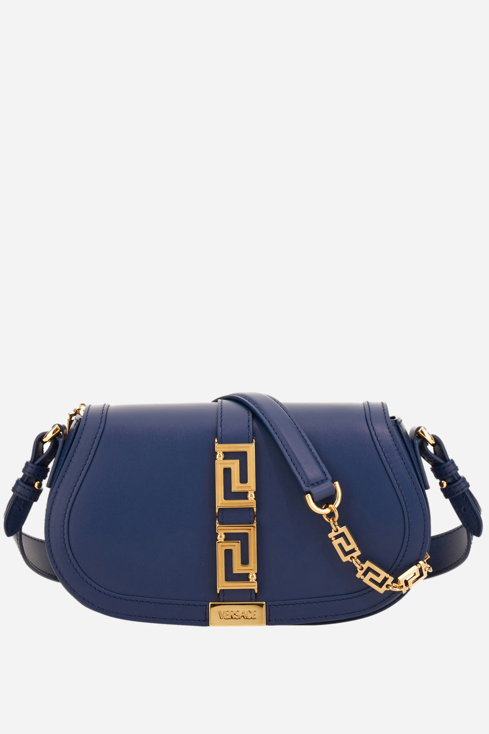 Greca Goddess Medium Shoulder In Calf Leather