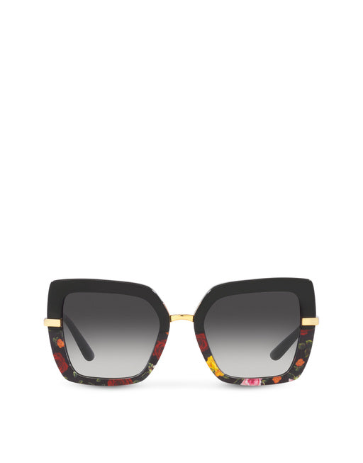 HALF PRINT SUNGLASSES