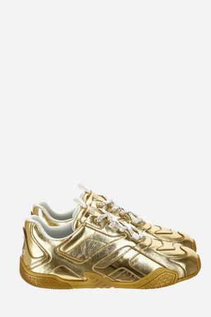 Galaxia Sneaker In Laminated Lamb Leather